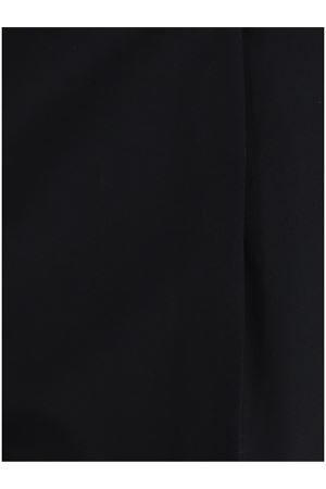 Wide-leg trousers in black wool twill SEMI COUTURE | Y5WI36Y690